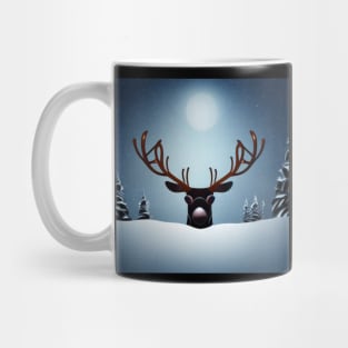 Christmas reindeer design Mug